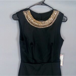 🍸NWT🍸 Embellished Black Sheath Dress